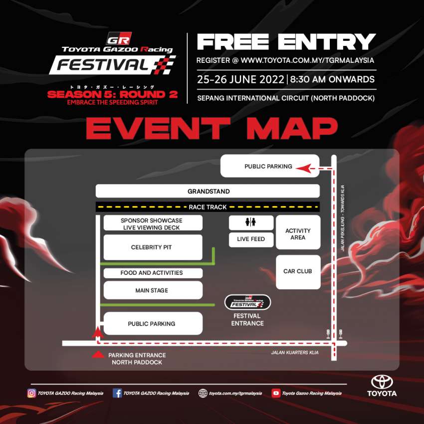 Toyota Gazoo Racing Festival Season 5 returns to Sepang fr June 25-26, attendance re-opened to public Image #1467347