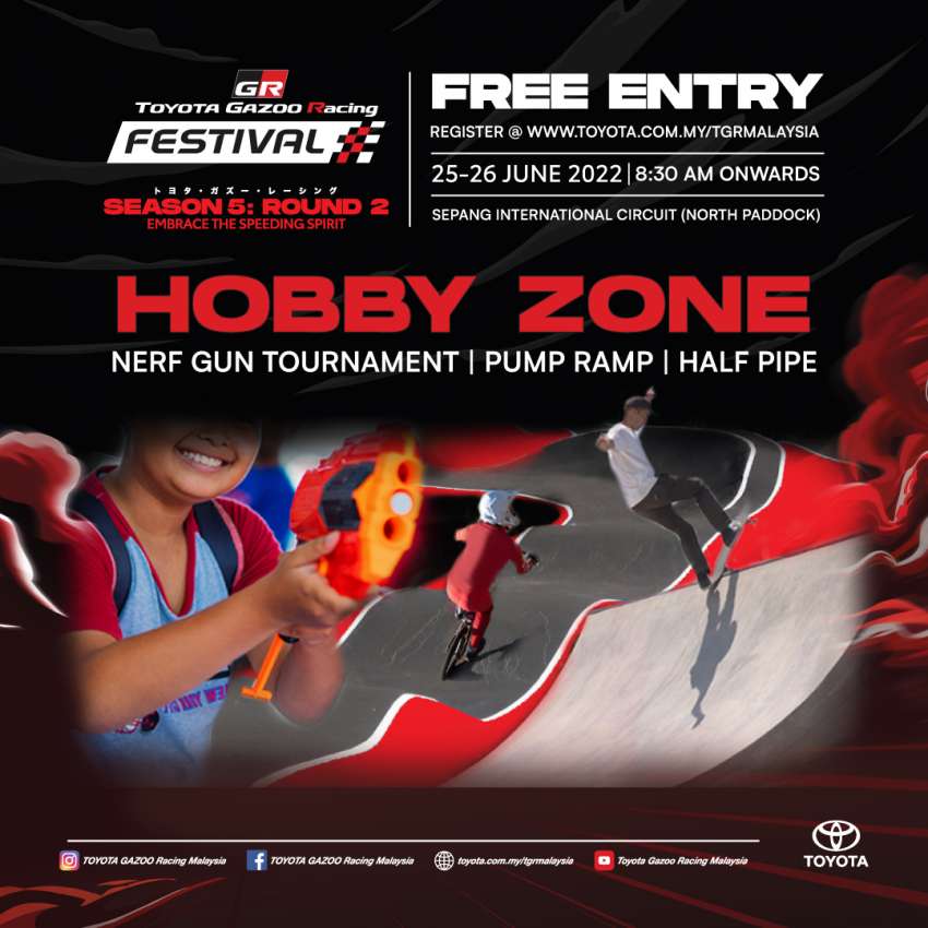 Toyota Gazoo Racing Festival Season 5 returns to Sepang fr June 25-26, attendance re-opened to public 1467348