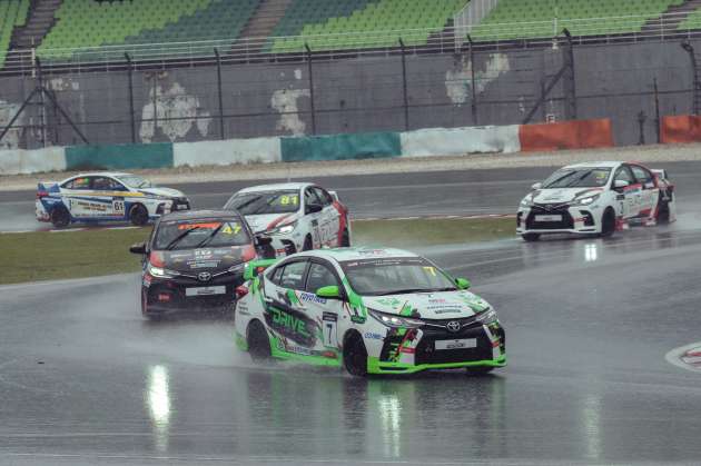 Toyota Gazoo Racing Festival musim kelima pusingan kedua – Race 2; aksi perlumbaan basah mendebarkan