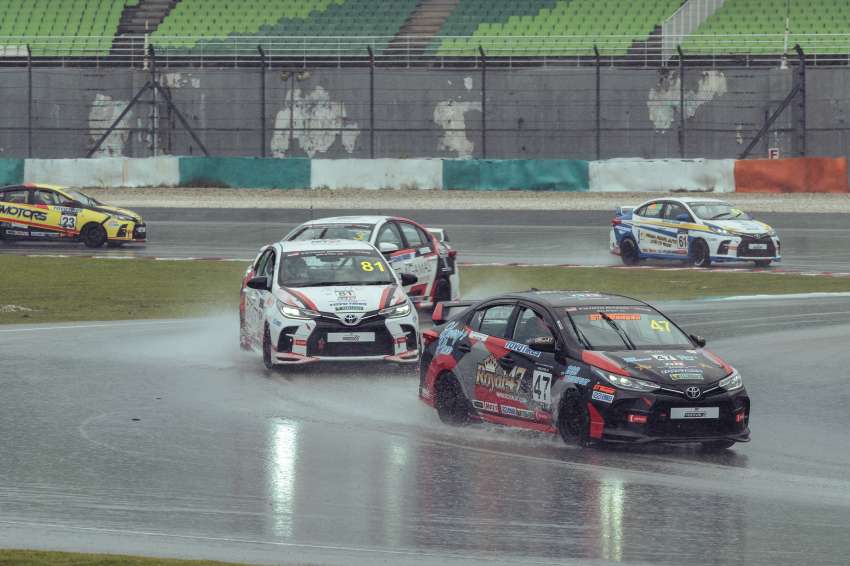 Toyota Gazoo Racing Festival musim kelima pusingan kedua – Race 2; aksi perlumbaan basah mendebarkan 1475132