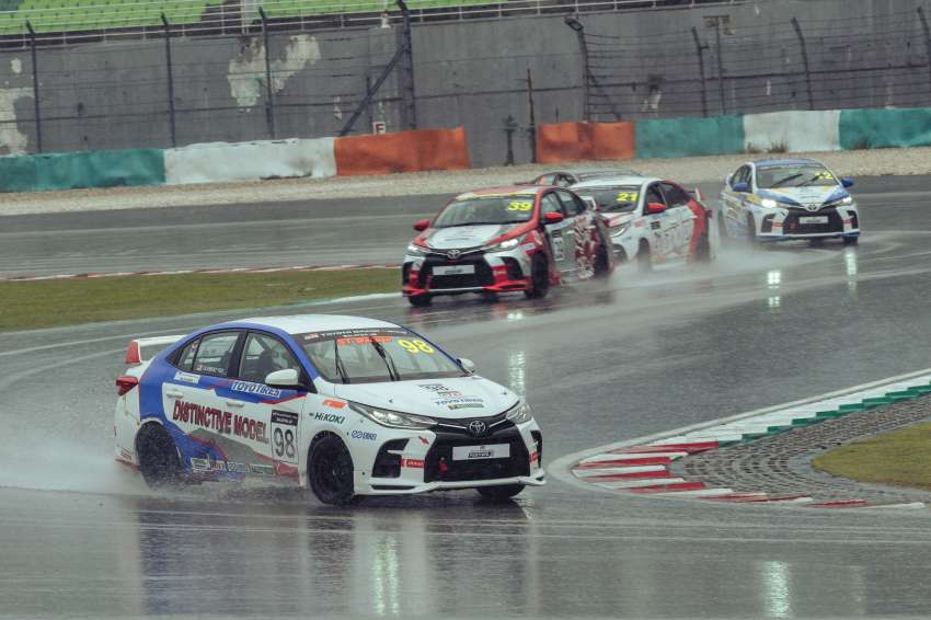 Toyota Gazoo Racing Festival musim kelima pusingan kedua – Race 2; aksi perlumbaan basah mendebarkan 1475139