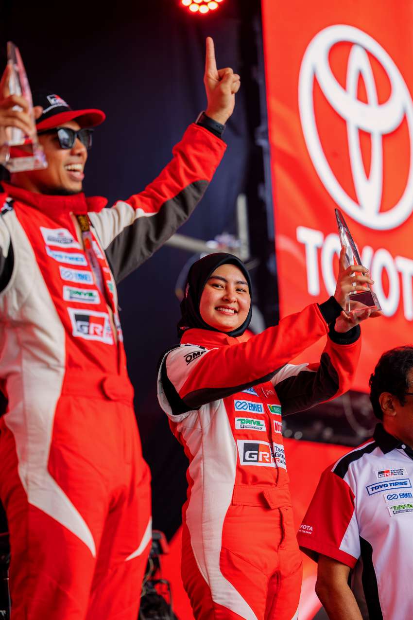 Toyota Gazoo Racing Festival musim kelima pusingan kedua – Race 2; aksi perlumbaan basah mendebarkan 1475353