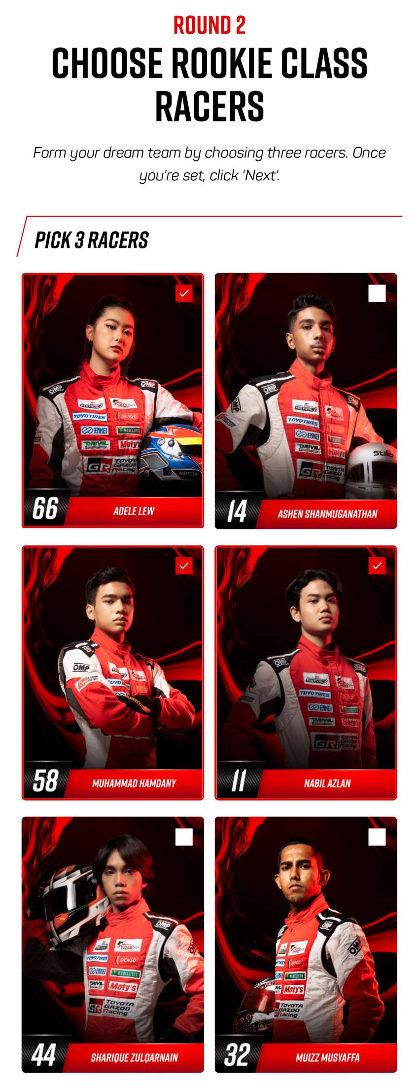Toyota Gazoo Racing Dream Team – we try out TGR Malaysia’s fantasy team game for Vios Challenge 1470160