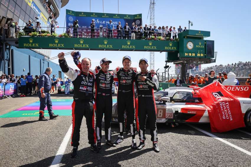 Toyota Gazoo Racing rangkul gelaran juara Le Mans 24 Jam kali ke-5 berturut-turut; 1-2 4-kali berturut-turut! 1468769