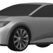 Toyota bZ5 EV sedan design revealed in bZ SDN patent