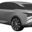 Toyota bZ5 EV sedan design revealed in bZ SDN patent