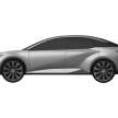 Toyota bZ5 EV sedan design revealed in bZ SDN patent