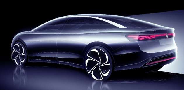 Volkswagen ID. Aero teased in sketch form ahead of June 27 debut – previews brand’s future EV sedan