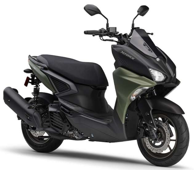 Yamaha XForce 2022 didedah di Jepun – enjin 155 cc VVA, datang dengan sistem ABS dan traction control