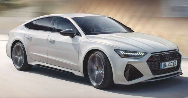 2022 Audi RS7 Sportback in Malaysia – 4.0L V8 with 600 PS and 800 Nm, 0-100 km/h in 3.6 s; RM1.1 million