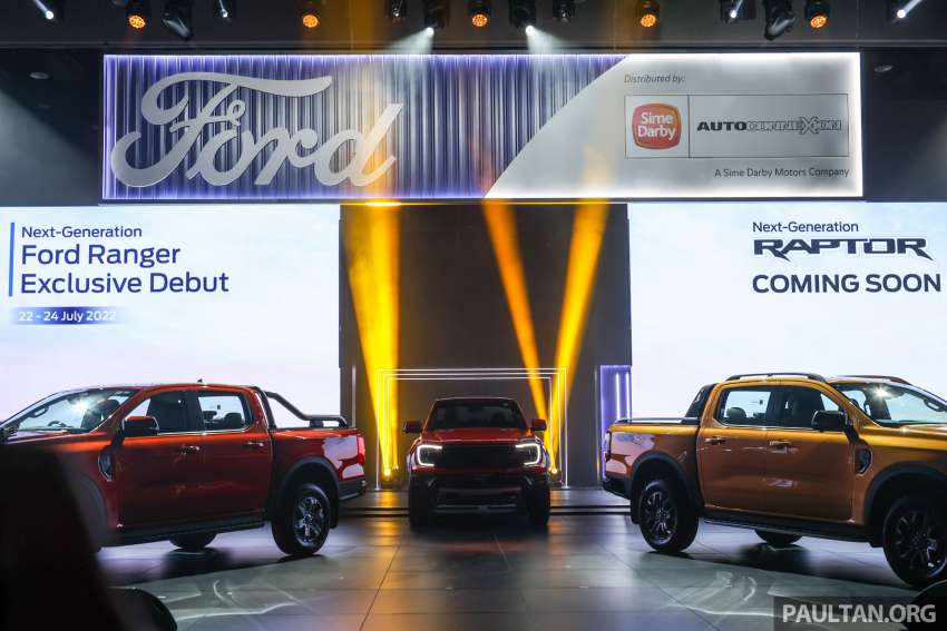 Ford Ranger 2022 dilancarkan di Malaysia — tujuh varian, bermula dari RM109k; Raptor ditunjuk, tiba Q4 1487493
