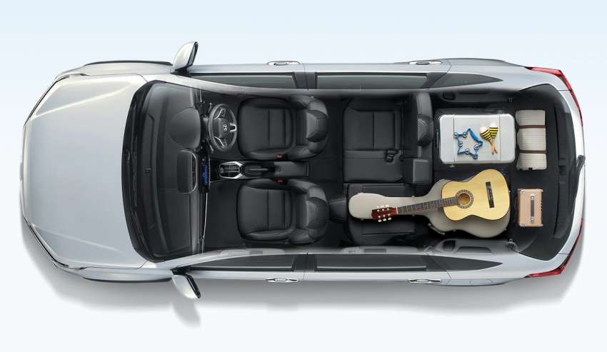 Honda BR-V 2022 di Thai – 7-tempat duduk; 1.5L NA 121 PS, CVT; Honda Sensing standard, dari RM113k 1490434