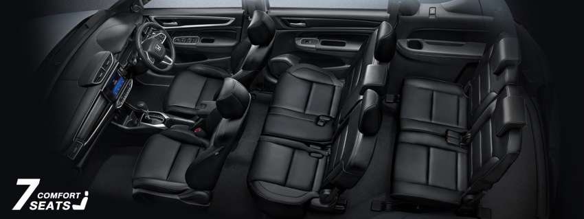 2022 Honda BR-V for Thailand – 7-seat MPV; 121 PS 1.5L NA, CVT; standard Honda Sensing, fr RM113k est 1490002
