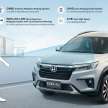 2023 Honda BR-V launched in the Philippines – 1.5L NA; CVT, 6MT; 4 variants; Honda Sensing; from RM87k