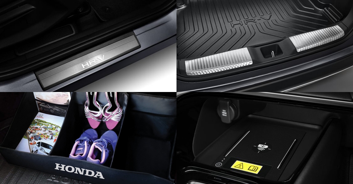 2022 Honda HR-V accessories collage