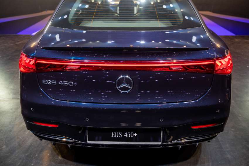 Mercedes-Benz EQS450+ AMG Line 2022 dilancar di Malaysia – 333PS, bateri 107.8 kW;  harga dari RM699k 1487374