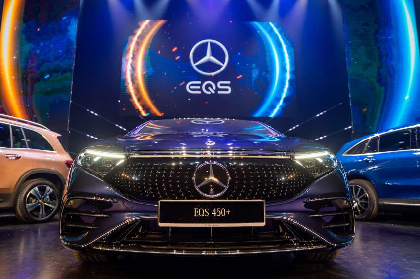 2022 Mercedes-Benz EQS 450+ AMG Line in Malaysia – 333 PS, 107.8 kWh battery, 782 km EV range fr RM699k 1487266
