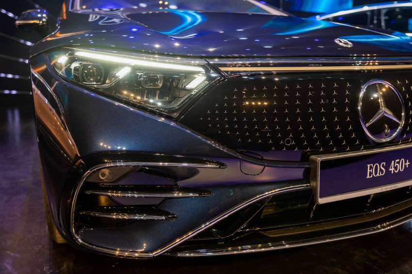 Mercedes-Benz EQS450+ AMG Line 2022 dilancar di Malaysia – 333PS, bateri 107.8 kW;  harga dari RM699k 1487363
