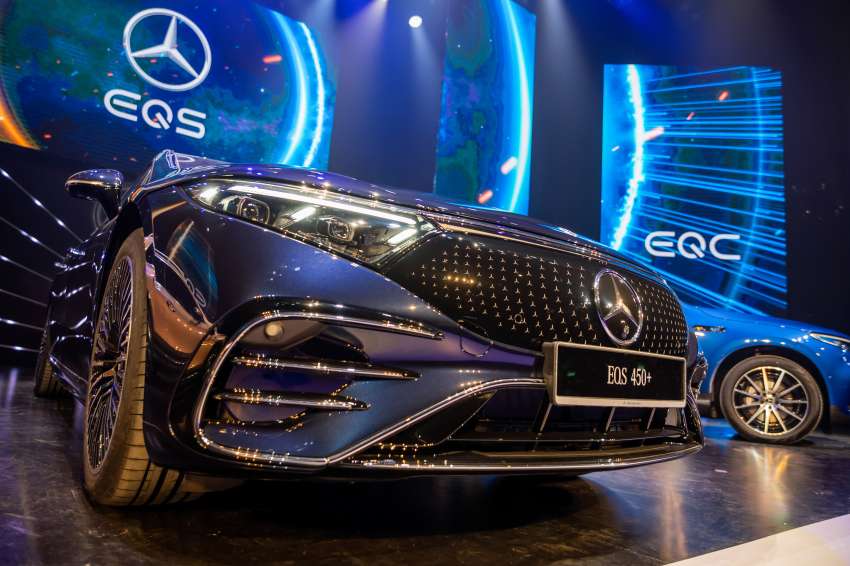 Mercedes-Benz EQS450+ AMG Line 2022 dilancar di Malaysia – 333PS, bateri 107.8 kW;  harga dari RM699k 1487365