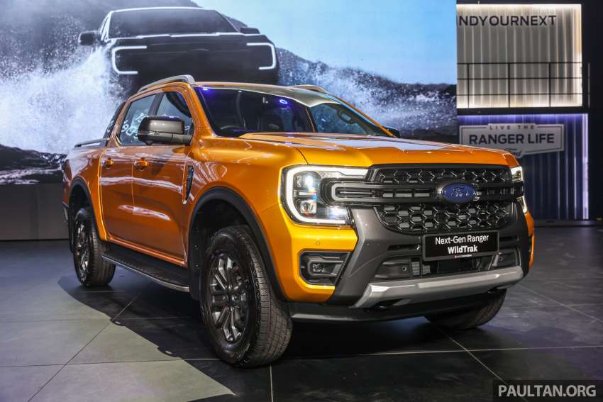 Ford Ranger 2022 dilancarkan di Malaysia — tujuh varian, bermula dari RM109k; Raptor ditunjuk, tiba Q4 1488485