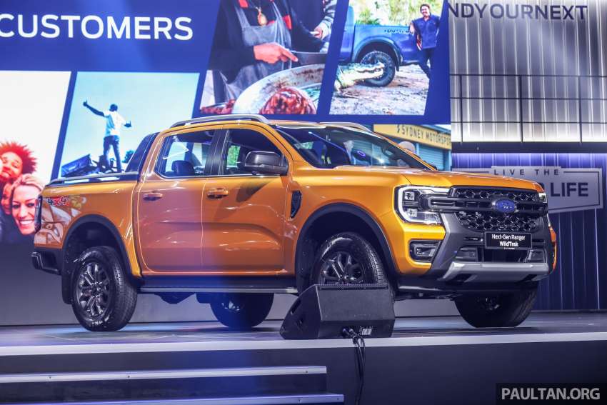 Ford Ranger 2022 dilancarkan di Malaysia — tujuh varian, bermula dari RM109k; Raptor ditunjuk, tiba Q4 1487468