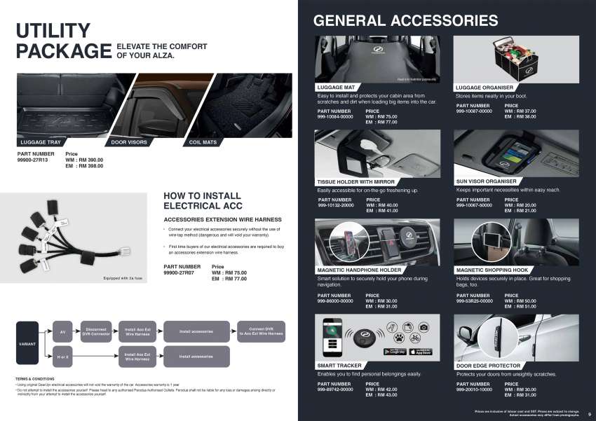2022 Perodua Alza GearUp accessories in detail – Prime bodykit at RM2,500, leather seat covers RM1,000 1486262