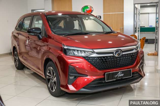 2022 Perodua Alza prices without SST revealed