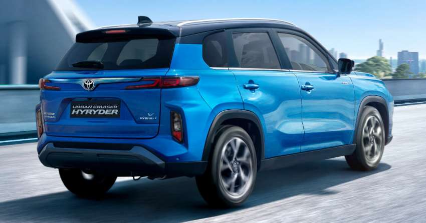 2022 Toyota Urban Cruiser HyRyder debuts in India – B-SUV with 1.5L mild and full hybrid powertrains 1482202