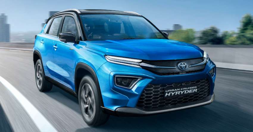 2022 Toyota Urban Cruiser HyRyder debuts in India – B-SUV with 1.5L mild and full hybrid powertrains 1482205