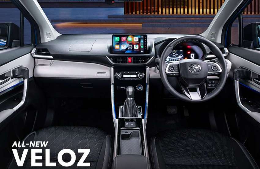 2022 Toyota Veloz in Malaysia – Alza’s upmarket twin shown in full; 2-tone paint, 17-inch wheels; RM95k est 1486957