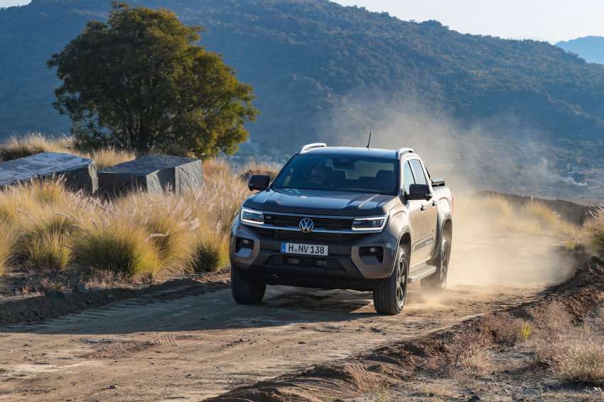 2023 Volkswagen Amarok debuts – five engines, single- and double-cab layouts; 20 new ADAS features 1481369
