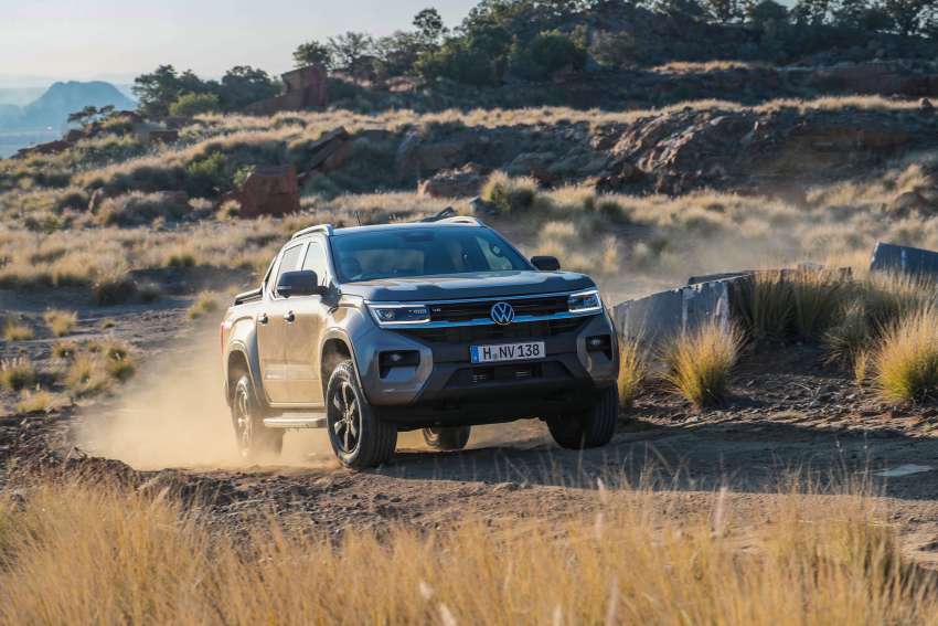 2023 Volkswagen Amarok debuts – five engines, single- and double-cab layouts; 20 new ADAS features 1481385