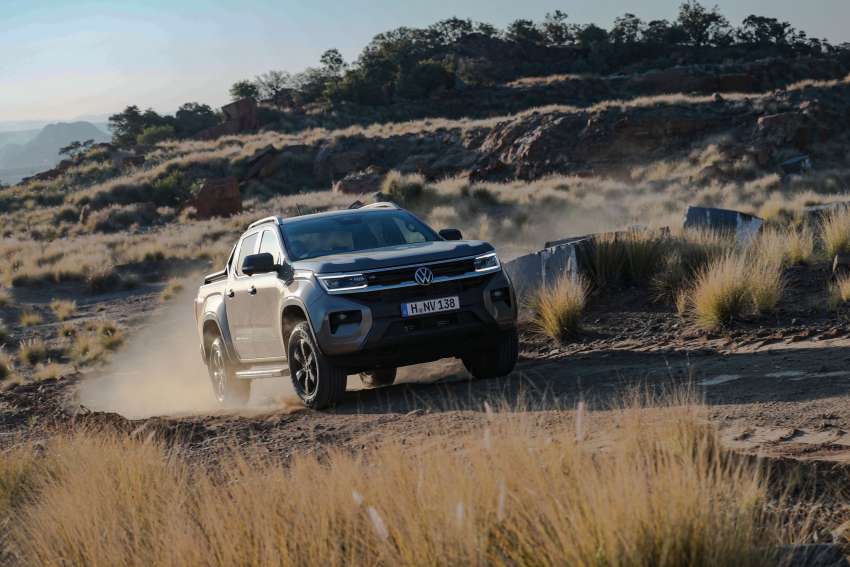 2023 Volkswagen Amarok debuts – five engines, single- and double-cab layouts; 20 new ADAS features 1481386