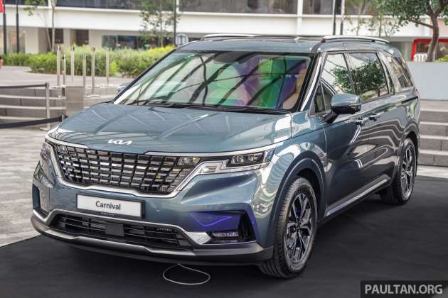 2022 Kia Carnival CKD – production of 7- and 8-seater versions begin in Kulim, three variants to be offered