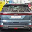 2022 Kia Carnival CKD – production of 7- and 8-seater versions begin in Kulim, three variants to be offered