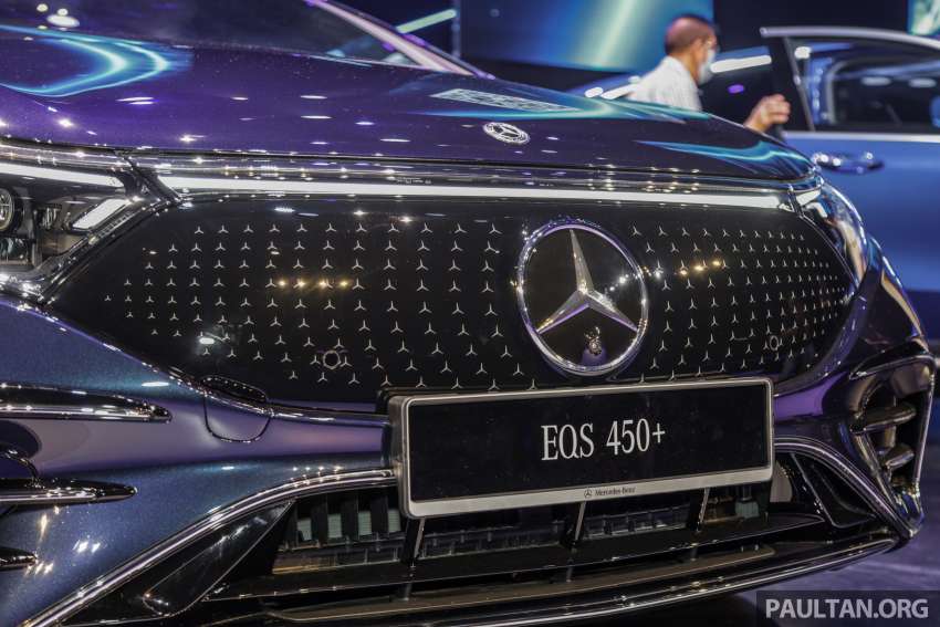 2022 Mercedes-Benz EQS 450+ AMG Line in Malaysia – 333 PS, 107.8 kWh battery, 782 km EV range fr RM699k 1487629