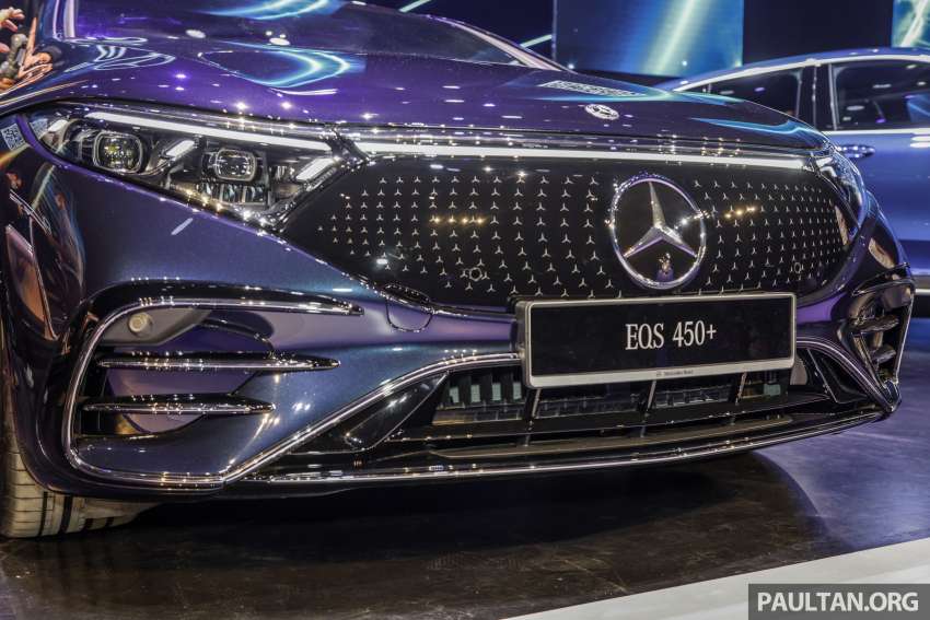 2022 Mercedes-Benz EQS 450+ AMG Line in Malaysia – 333 PS, 107.8 kWh battery, 782 km EV range fr RM699k 1487632