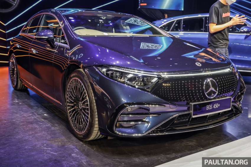 2022 Mercedes-Benz EQS 450+ AMG Line in Malaysia – 333 PS, 107.8 kWh battery, 782 km EV range fr RM699k 1487605