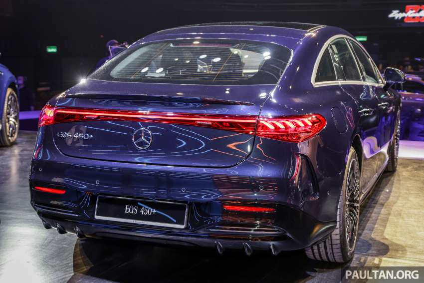 Mercedes-Benz EQS450+ AMG Line 2022 dilancar di Malaysia – 333PS, bateri 107.8 kW;  harga dari RM699k 1487842