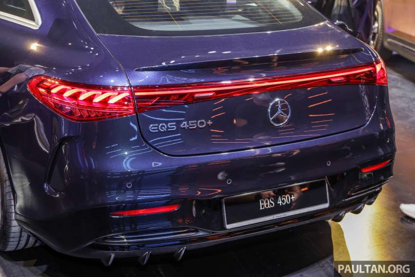 Mercedes-Benz EQS450+ AMG Line 2022 dilancar di Malaysia – 333PS, bateri 107.8 kW;  harga dari RM699k 1487869