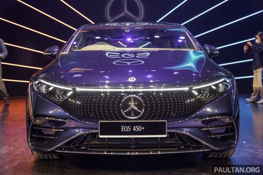 Mercedes-Benz EQS450+ AMG Line 2022 dilancar di Malaysia – 333PS, bateri 107.8 kW;  harga dari RM699k 1487844