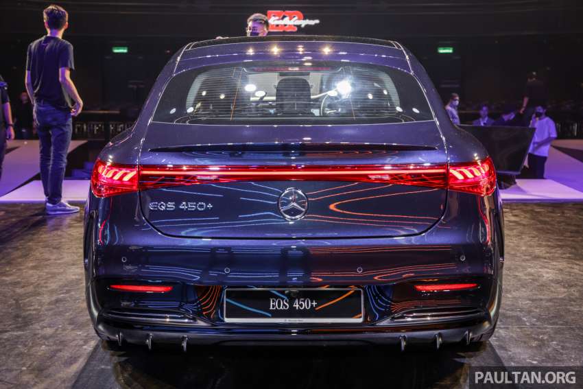 Mercedes-Benz EQS450+ AMG Line 2022 dilancar di Malaysia – 333PS, bateri 107.8 kW;  harga dari RM699k 1487845
