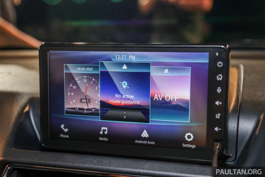 2022 Perodua Alza gets wired Android Auto system 1486535