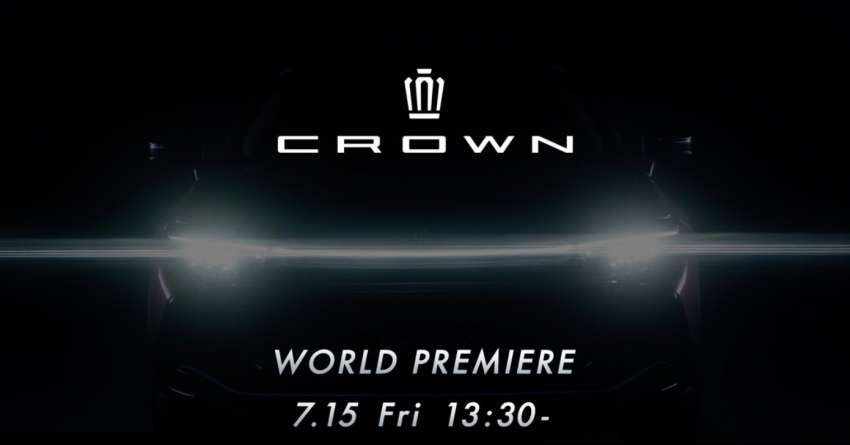 2023 Toyota Crown world premiere this week, July 15 1482866