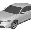 2024 Honda Accord patent images leaked – 11th-gen sedan retains fastback shape, new full-width tail lamps