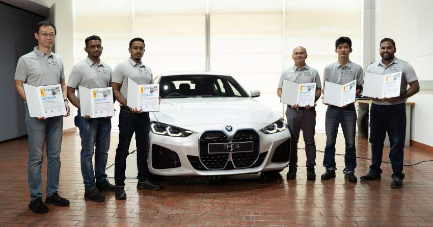 BMW Group Malaysia upskills its EV-ready workforce with its High Voltage Expert Certification programme 1485461