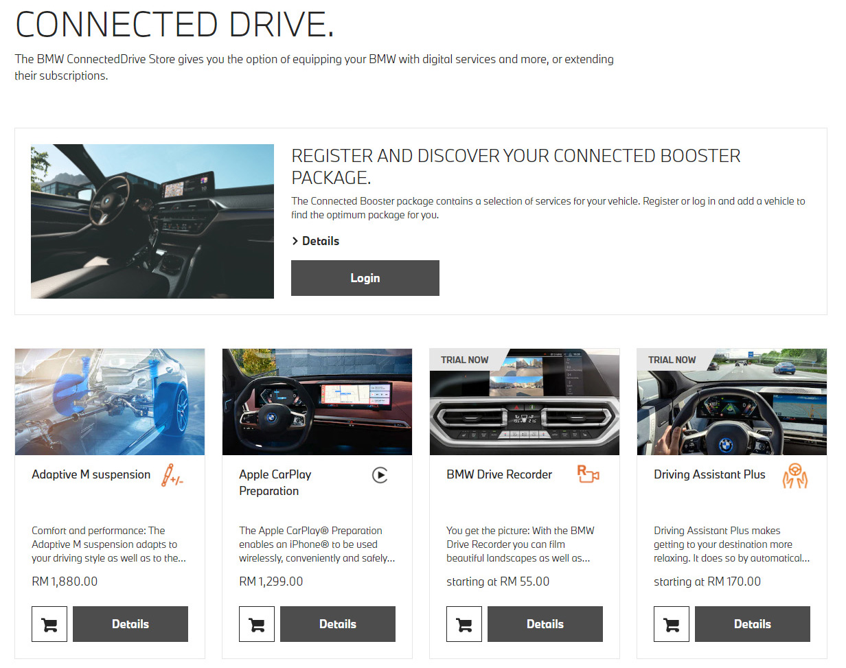 BMW Malaysia ConnectedDrive subscription services-1