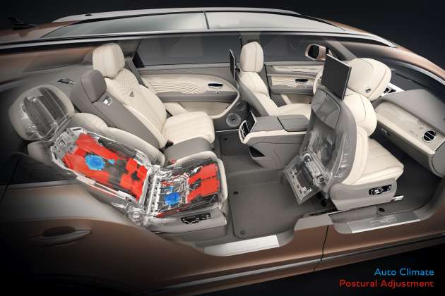 Bentley says the Bentayga EWB’s Airline Seat Specification is the most advanced car seat ever