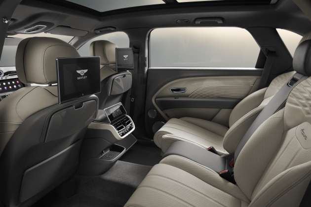 Bentley says the Bentayga EWB’s Airline Seat Specification is the most advanced car seat ever