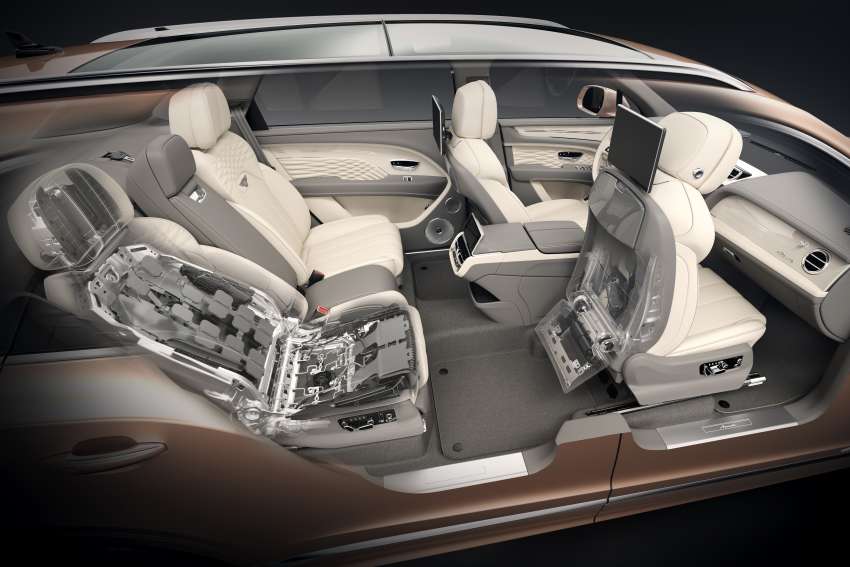 Bentley says the Bentayga EWB’s Airline Seat Specification is the most advanced car seat ever 1480953